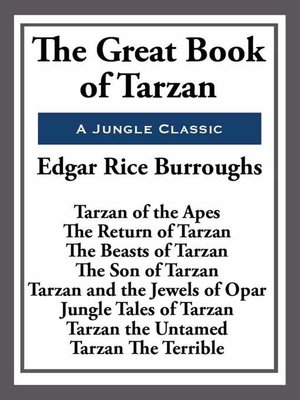 cover image of The Great Book of Tarzan